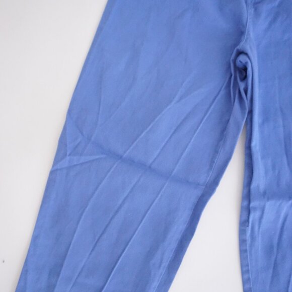 Vintage Mexx Girl Pants Periwinkle Blue 90s Y2K Elastic High Waist 16 - Picture 8 of 13